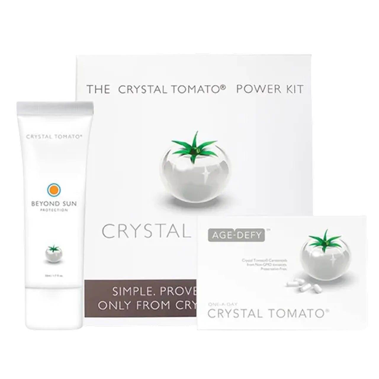 【CRYSTAL TOMATO】サプリ＋日焼け止めセット・クリスタルトマト パワーキット